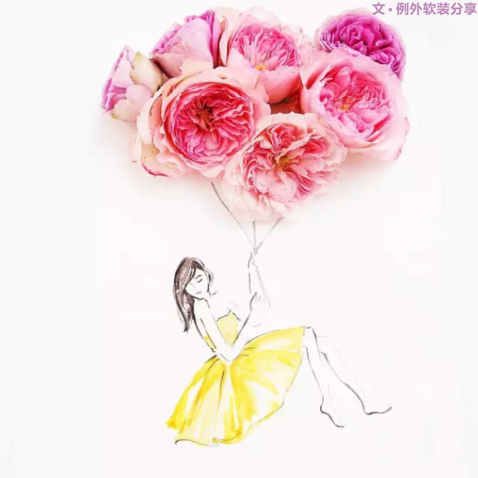 這位姑娘穿上春裝，美哭了
