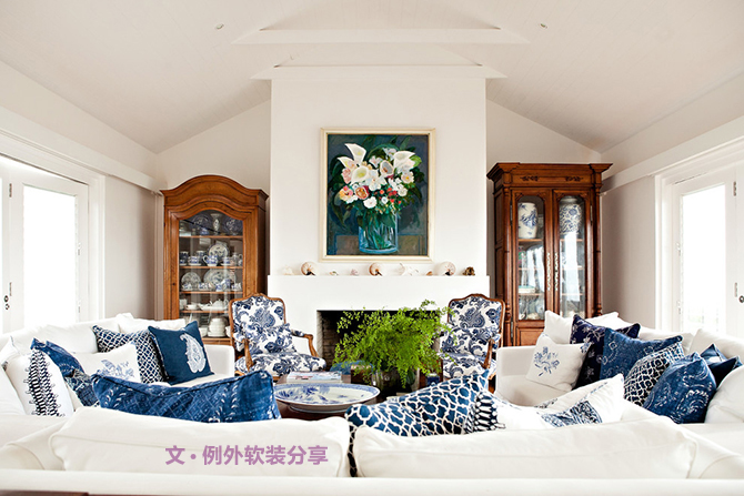 青花的狂熱愛好者-別墅設(shè)計,軟裝設(shè)計,室內(nèi)設(shè)計,豪宅設(shè)計,深圳例外軟裝設(shè)計公司